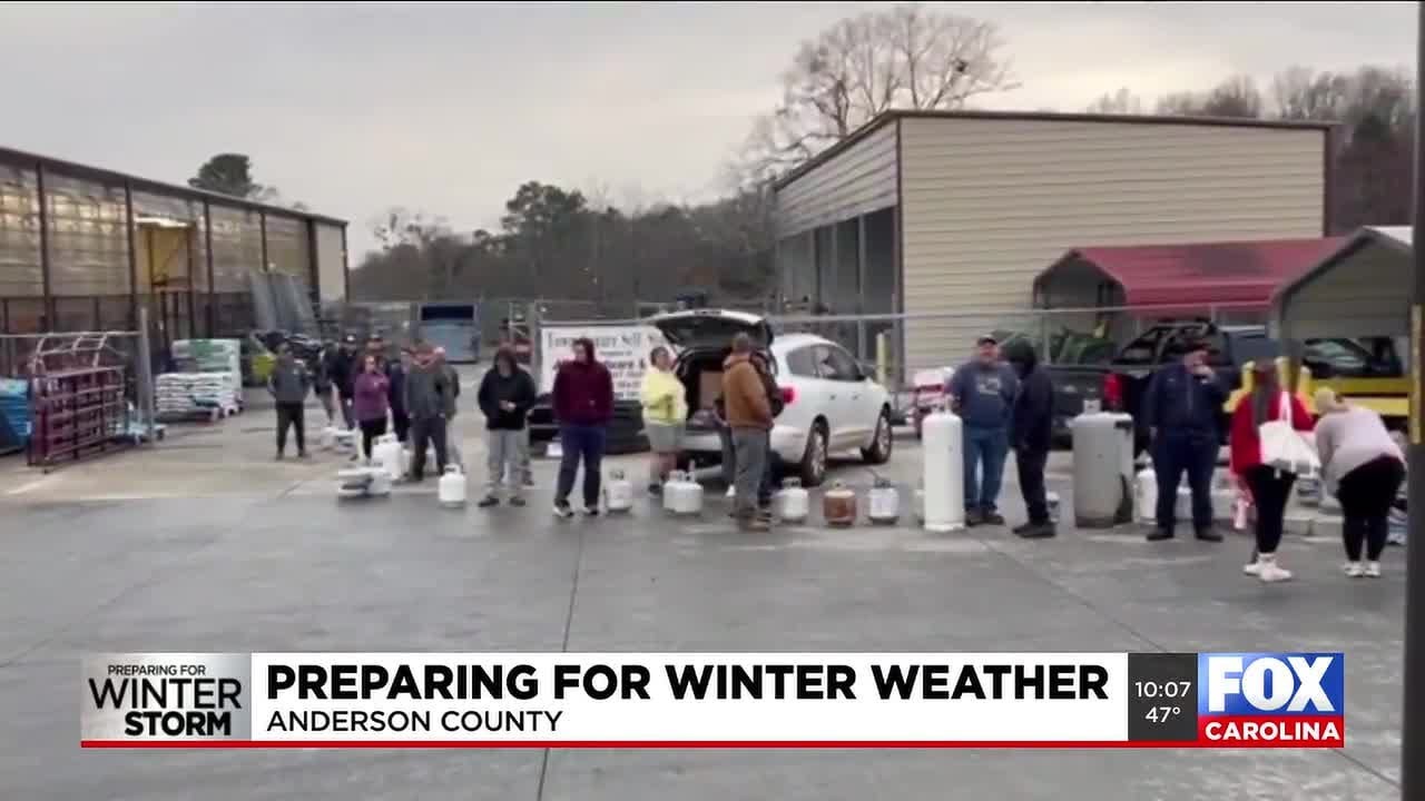Large shipment of winter weather storm essentials coming to Anderson County