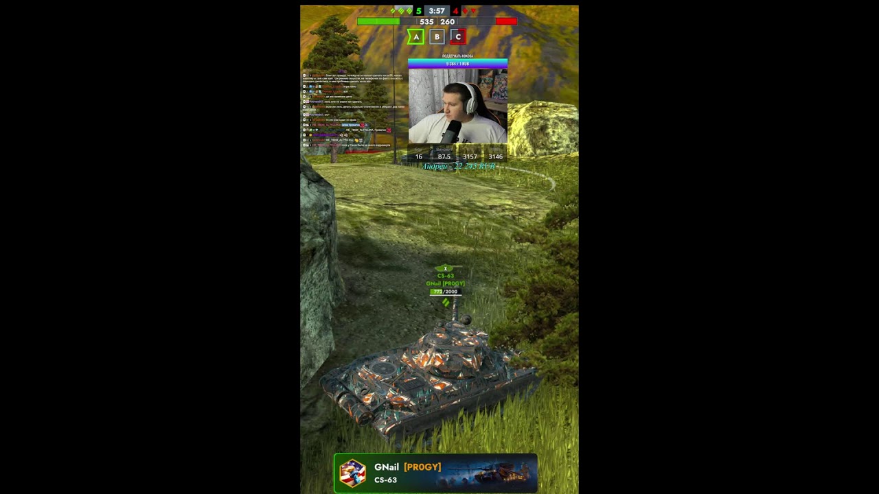 ☑️ Kokosik668 Tanks Blitz Симулятор Рандома #shorts