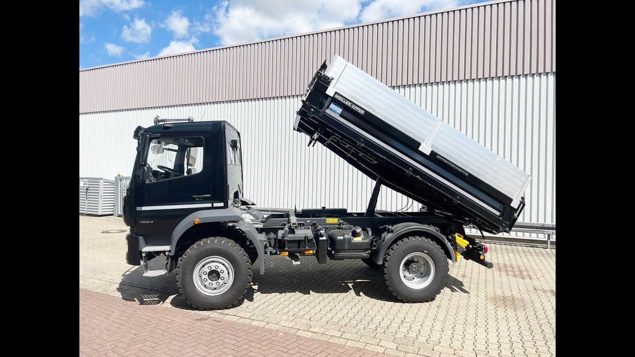 DAIMLER-BENZ Atego 1324 AK 4x4, Einzelbereifung