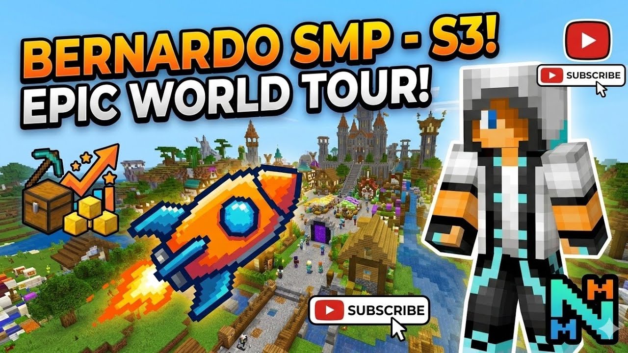 Minecraft public SMP live in Hindi