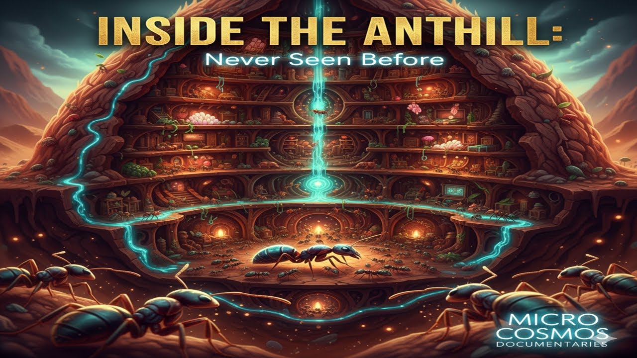 INSIDE THE ANTHILL: The Hidden World Beneath! 🐜🏛️ | The Secret City Mystery & Discovery