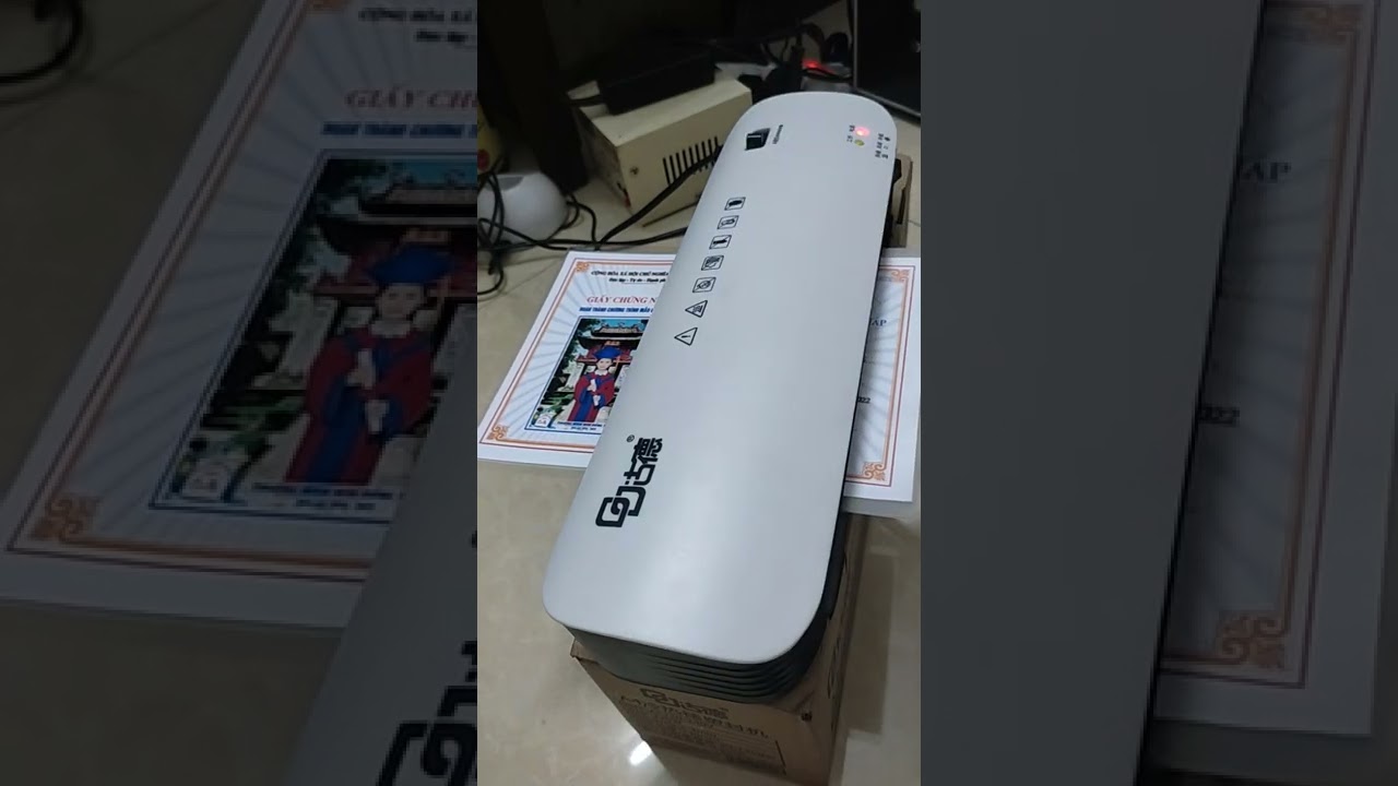Máy ép plastic A4 GD290