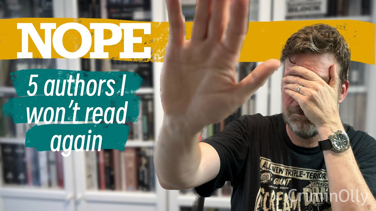 5 authors I won't read again