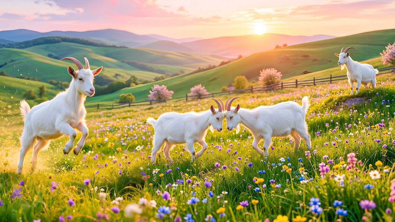 Spring's Raw Beauty | Spring Wilderness & Majestic Creatures for Calm Focus