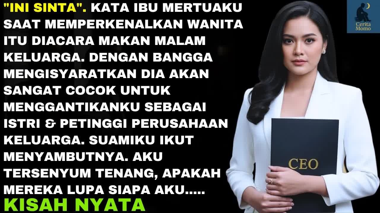 DENGAN BANGGA MERTUA MENYETUJUI GUNDIK MENGGANTIKANKU SEBAGAI ISTRI & PETINGGI PERUSAHAAN KELUARGA.