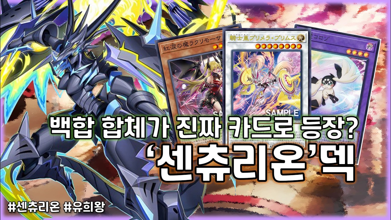 역대급 싱크로 지원과 최강의 용병으로 환경권을 노려보자!! 신규지원 '센츄리온'덱 [유희왕]