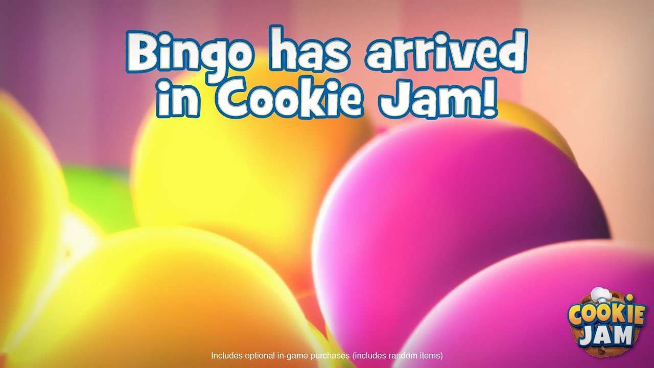 Bingo Has Arrived at Cookie Jam! Drop, Match, & WIN huge prizes!