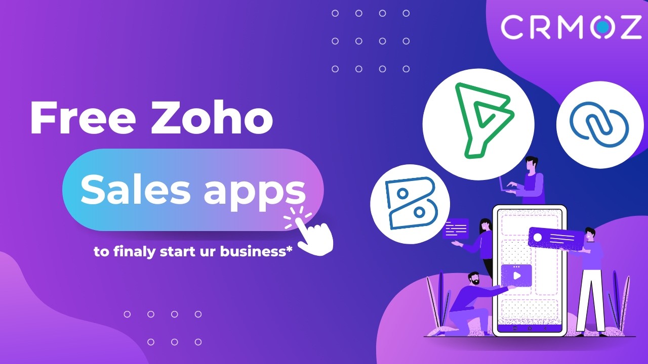 Топ-7 бесплатных приложений Zoho для вашего отдела продаж