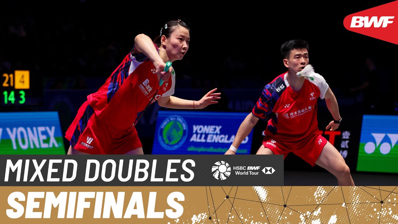 YONEX All England Open 2024 | Zheng/Huang (CHN) [1] vs. Feng/Huang (CHN) [4] | SF