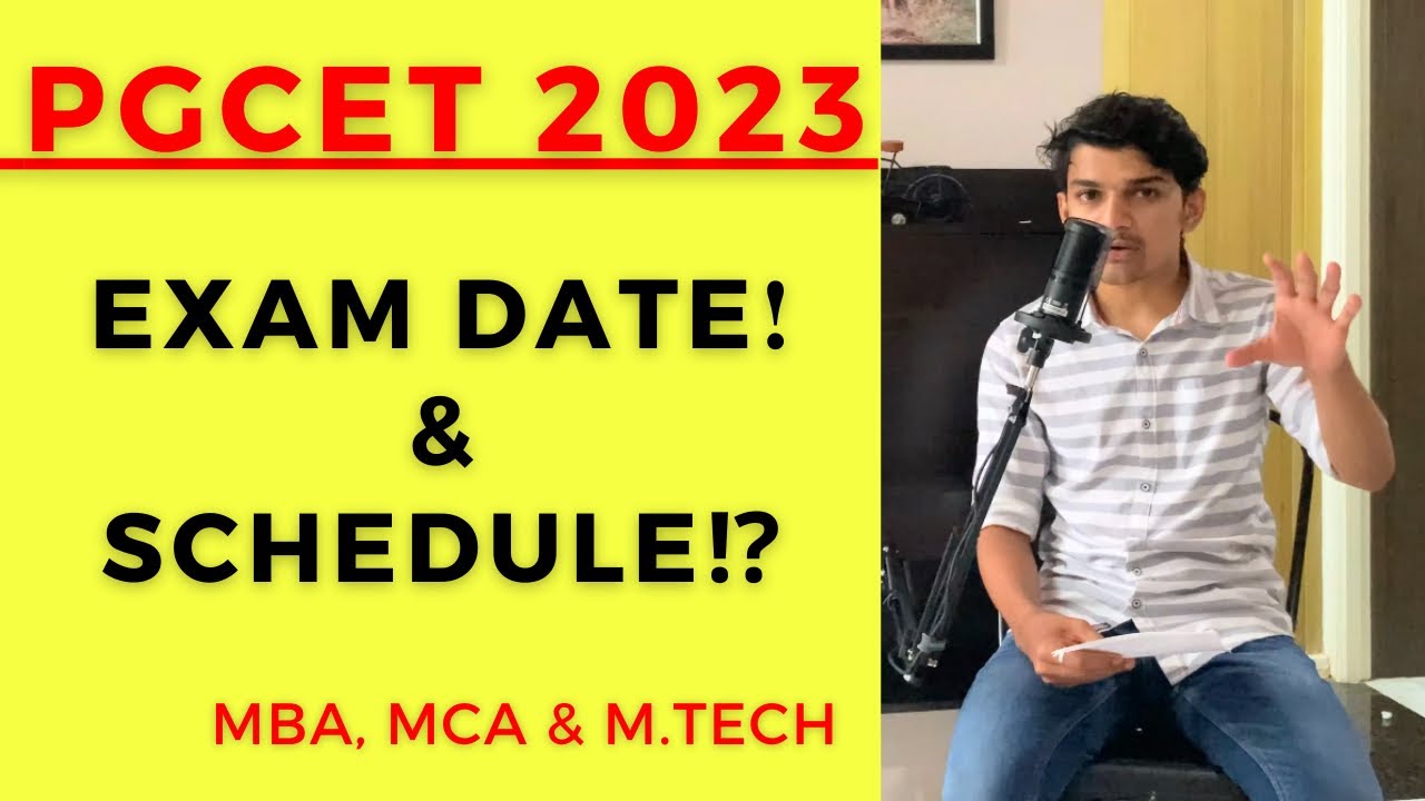 PGCET EXAM DATE📆 AND SCHEDULE 2023🤷‍♂️