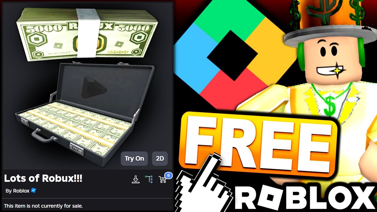HOW TO GET Hefty Stack of Robux & Briefcase full of Bux! (ROBLOX GOOGLE PLAY POINTS ACCESSORIES)