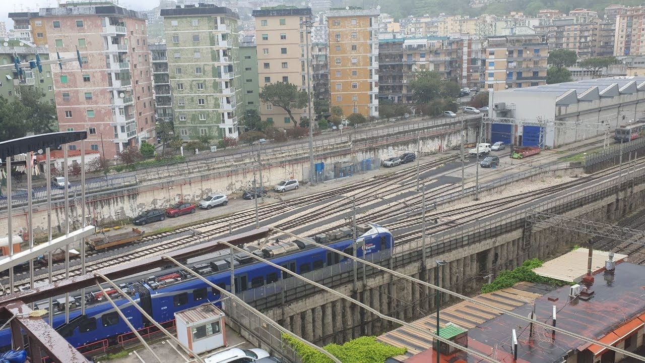 Trainspotting EAV trains (Cumana Railway Line) from my home!