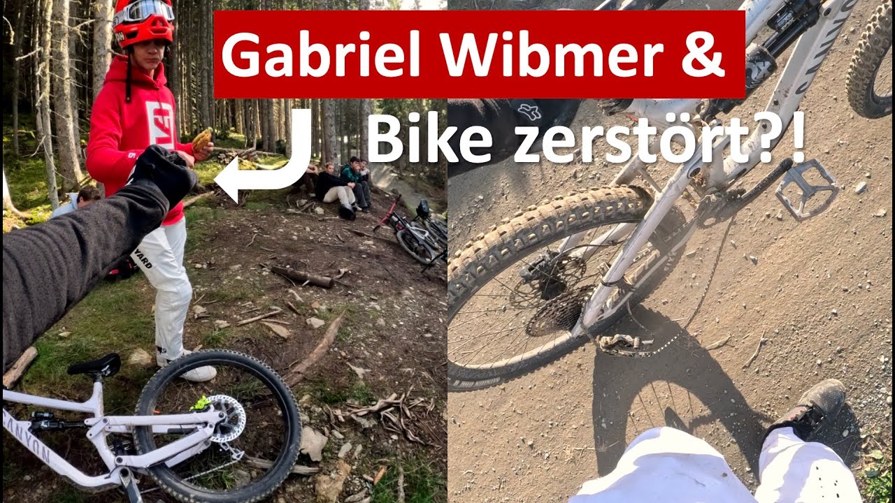 @wibmergabriel  im Bikepark Leogang + Bike ZERSTÖRT?!