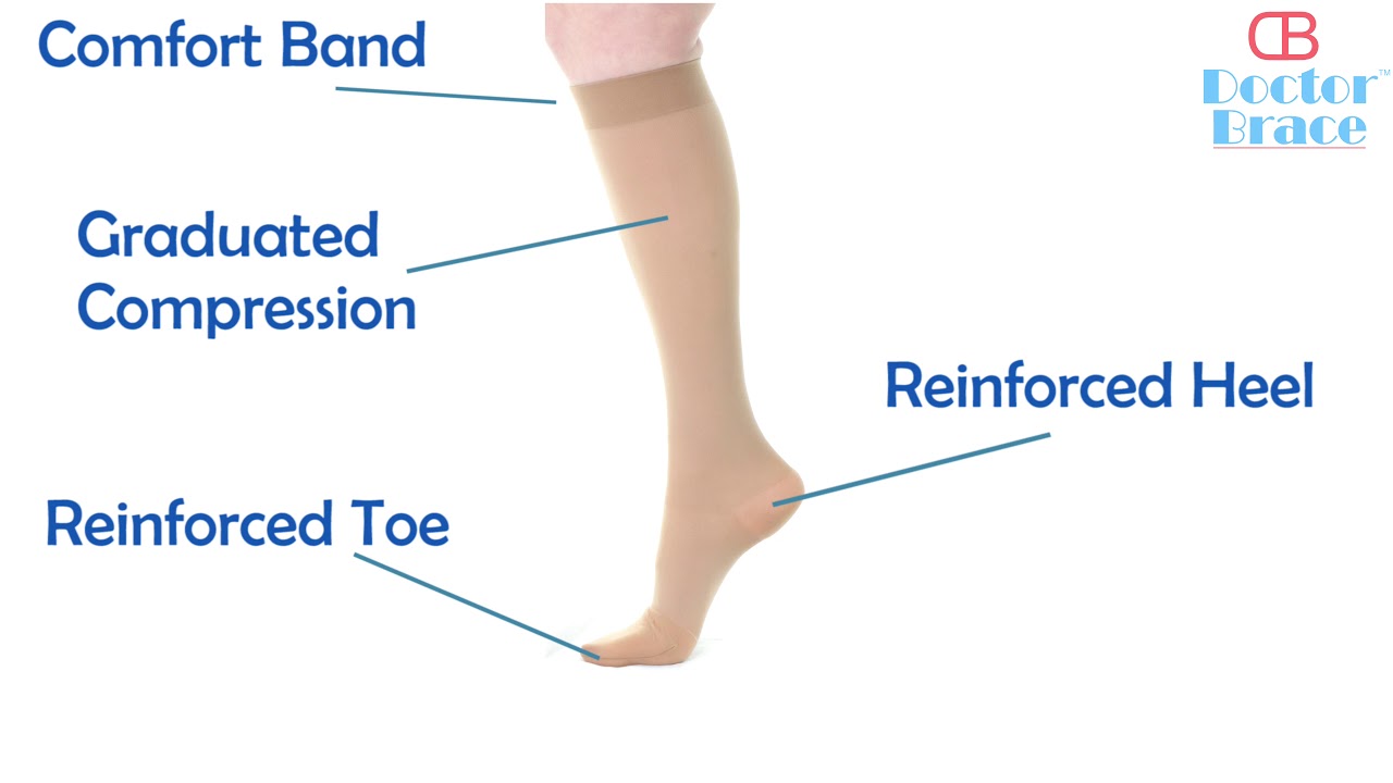 Doctor Brace knee high compression socks