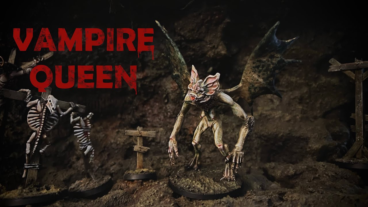 Painting the Gardens of Hecate Vampire Queen