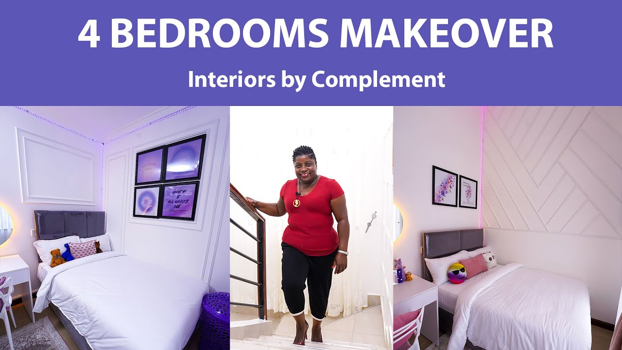 4 Bedrooms Makeover in Syokimau, Interiors by Complement