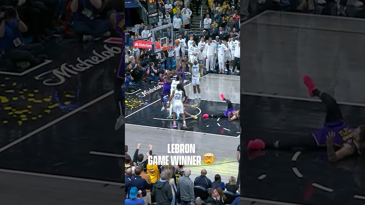 LeBron GAME WINNER vs. Pacers