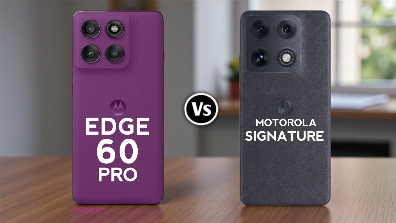 Motorola Edge 60 Pro против Motorola Signature – какой из них стоит купить в 2026 году?