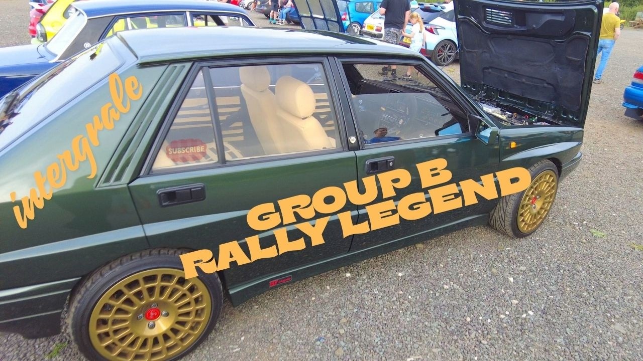 STUNNING Delta Integrale Build Rare Classic at Car Meet#automobile  #viralvideo #carmeet 