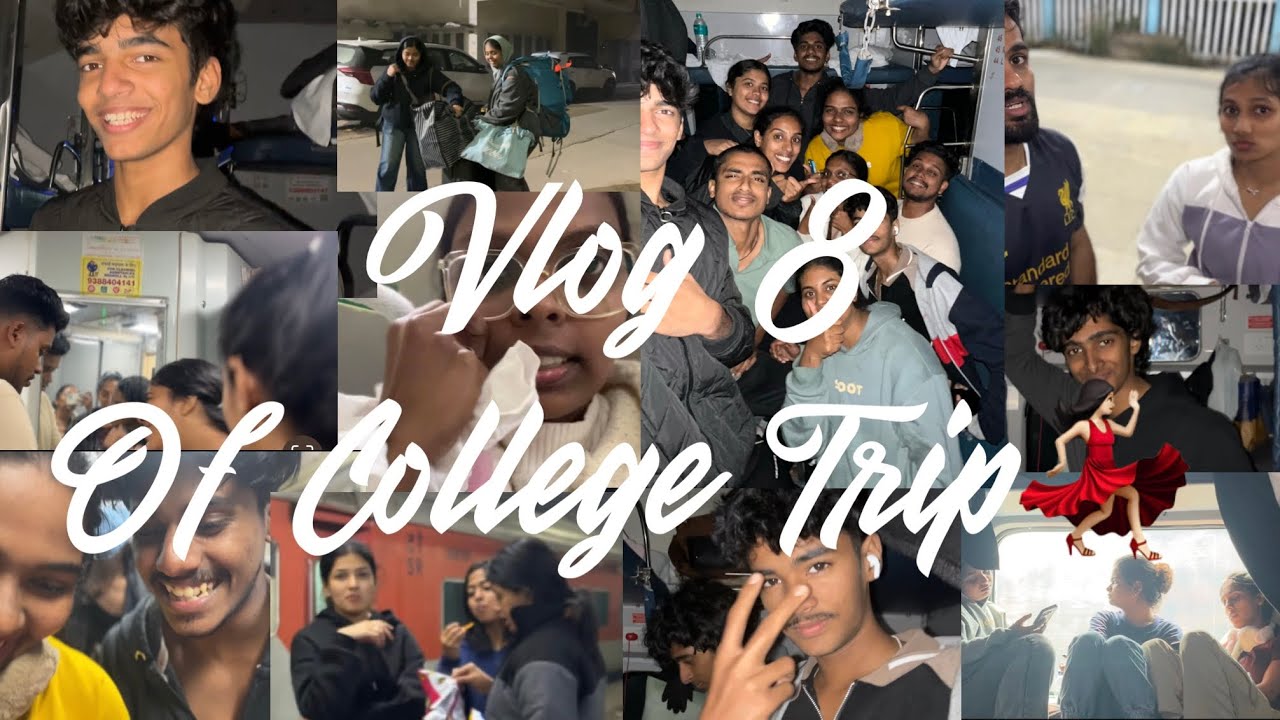 Day 9,10,11 |College trip💃🏻 |Train vlog |Back to home|Nehru college 