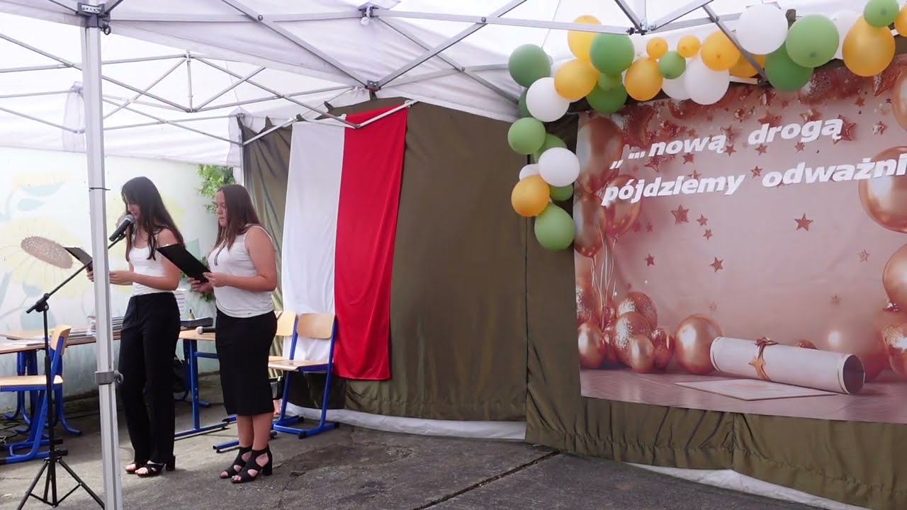 Zakończenie roku szkolnego dla klas IV - VIII. Pożegnanie absolwentów. PSP w Jełowej 2025 r.