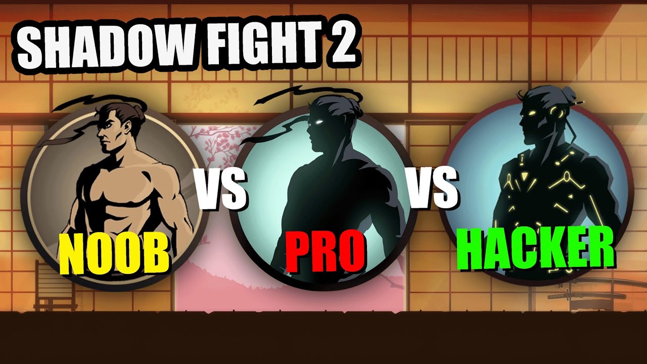 NOOB vs PRO vs HACKER - Shadow Fight 2 | Who will win in hindi