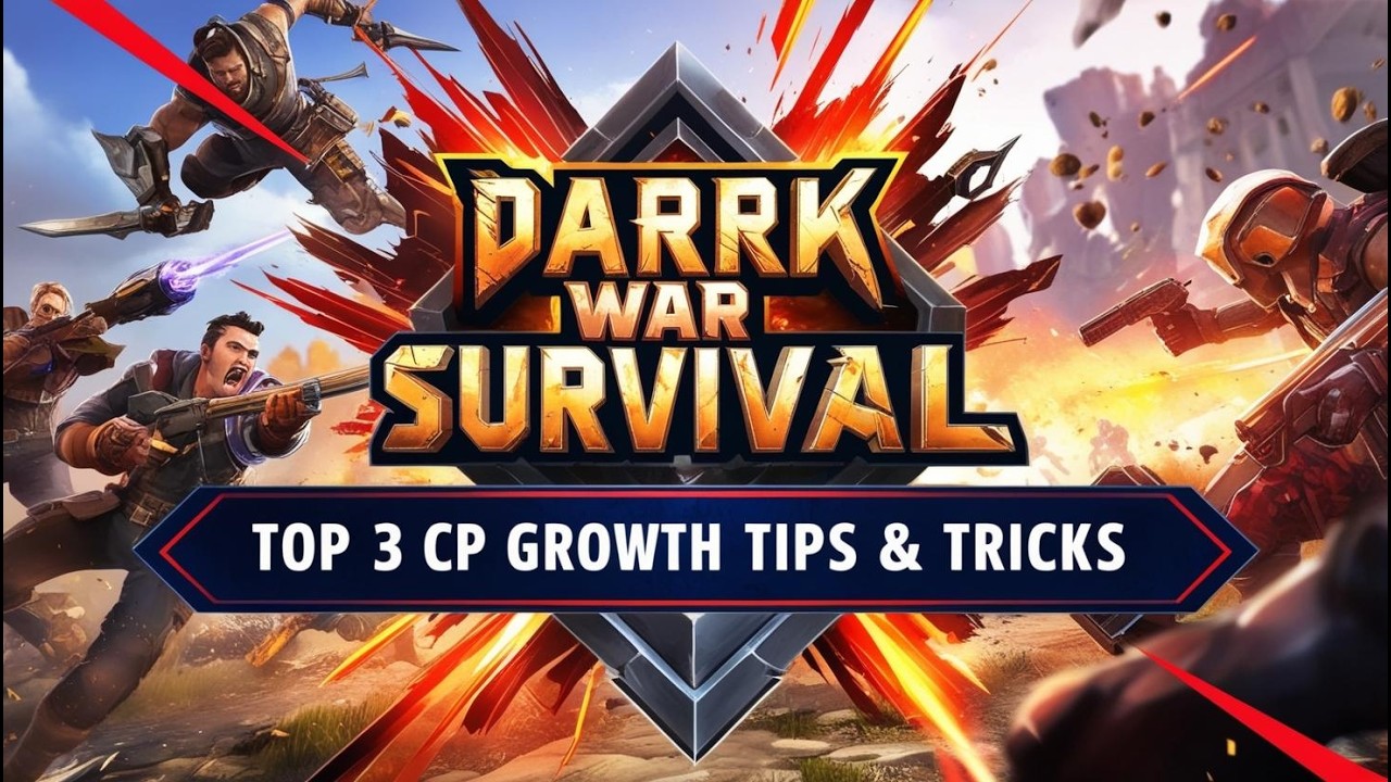 Dark War Survival:  Top 3 Pro Tips & Tricks! Boosting CP & Strength!