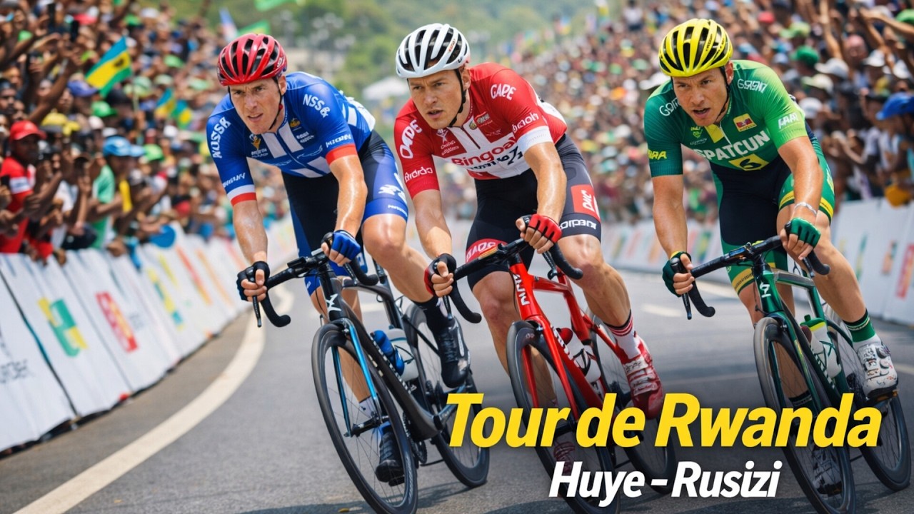 🔴MUYANGO на этапе Тура Руанды: Хуйе-Русизи. Оцените наши инновации и станьте победителем! 🚲🔥