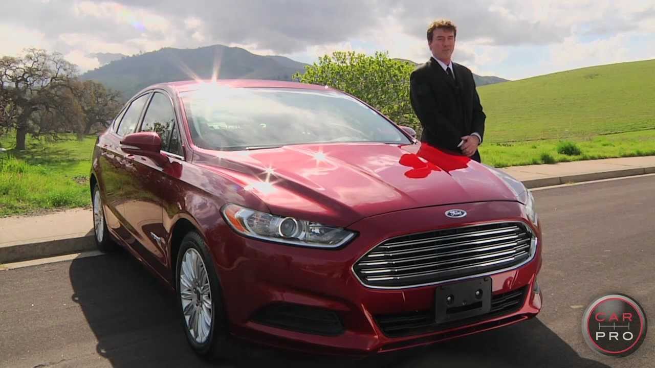 2013 Ford Fusion Hybrid Review & Test Drive by Chris Leary for Car Pro News