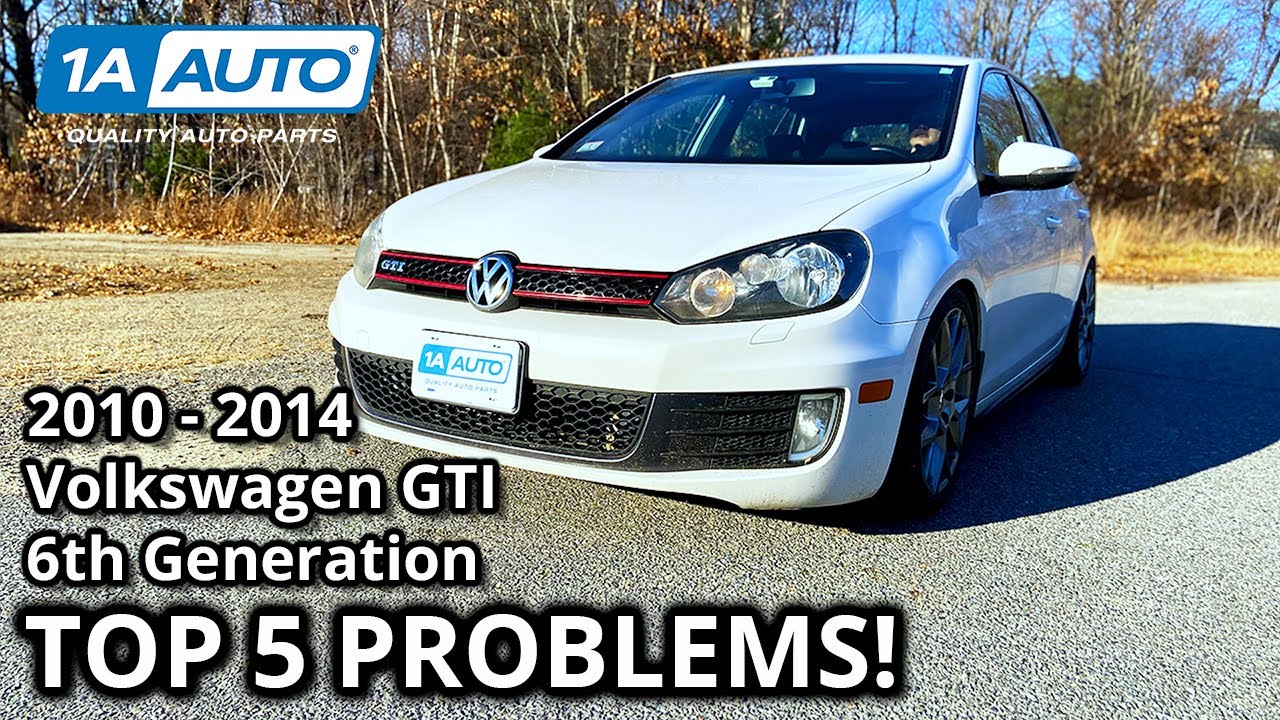 Top 5 Problems Volkswagen VW GTI Hatchback 2010-2014 6th Generation