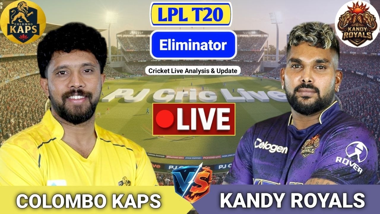 Colombo Kaps Vs Kandy Royals T20 Match | Live Score Analysis & Discussion | LPL T20 2026