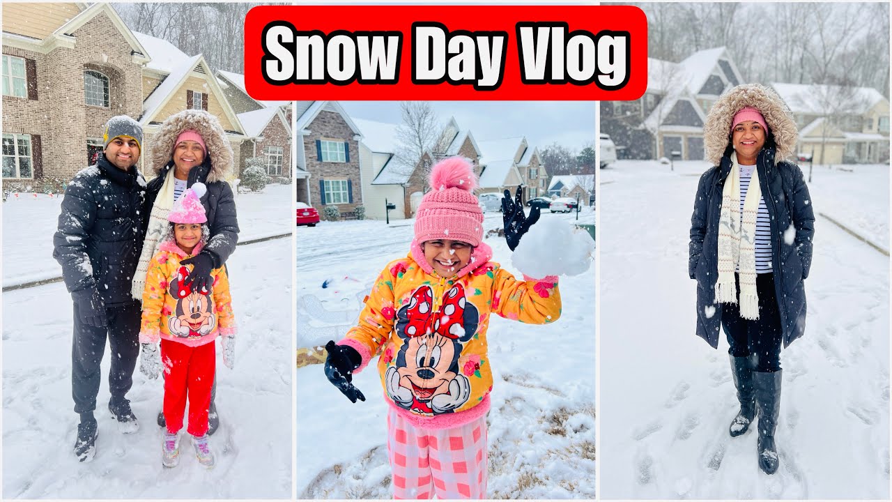 Namba mudiyatha alavuku Atlanta la snow - Mamiyar special Karuvaatu kulambu - USA Tamil vlog