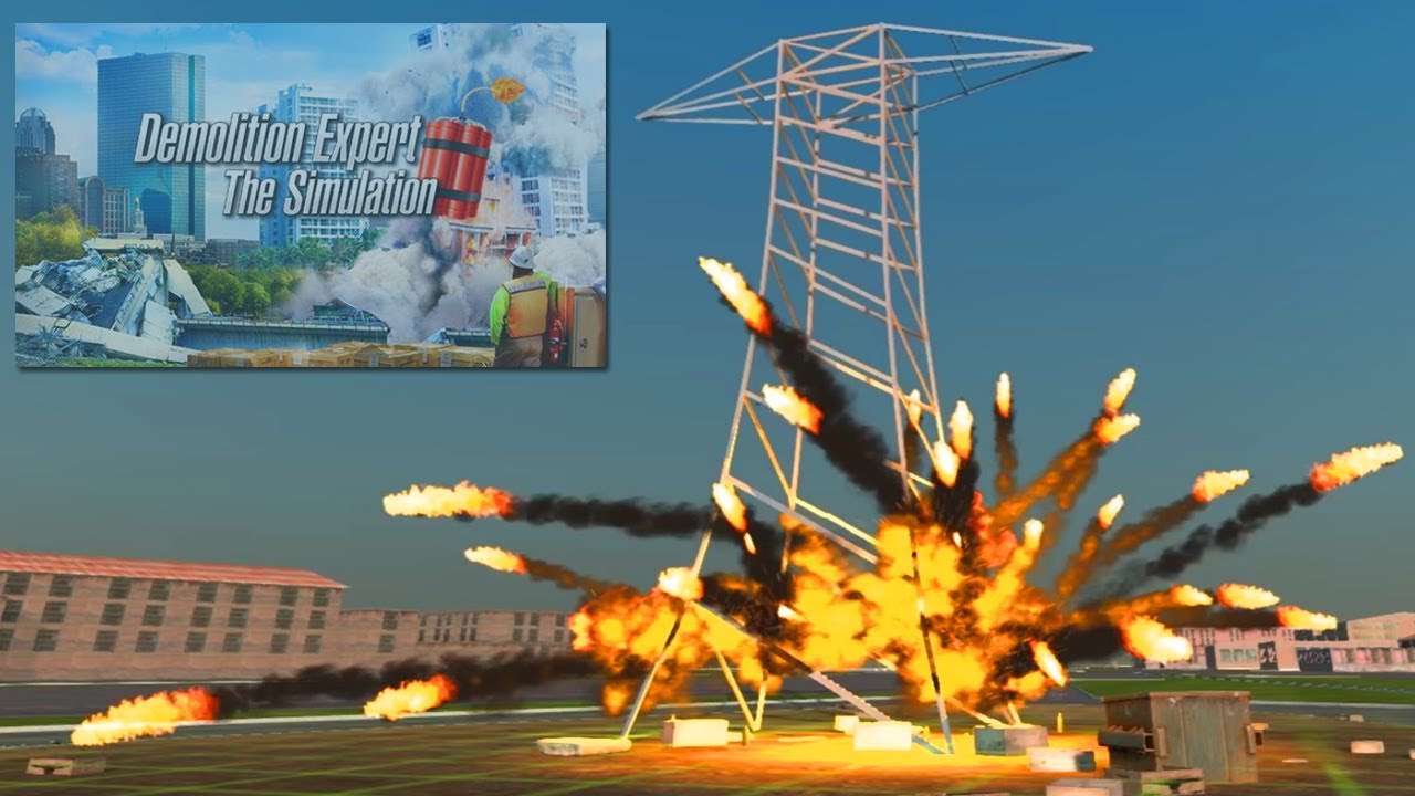 Demolition Expert - The Simulation | 5 Levels Gameplay | PC Steam 4K