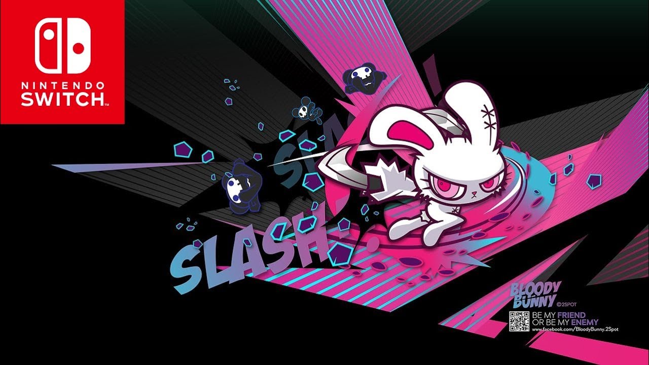 BLOODY BUNNY the game Switch - Gameplay Walkthrough Nintendo Switch (No Comentary)