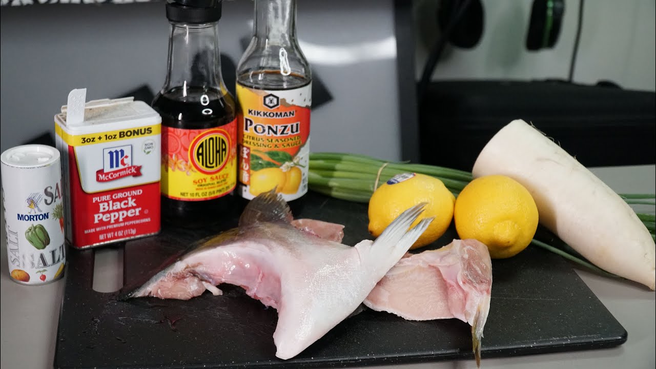 How to make Baked Hamachi Kama - Cooking w/ Hapa Boy - Episode 8