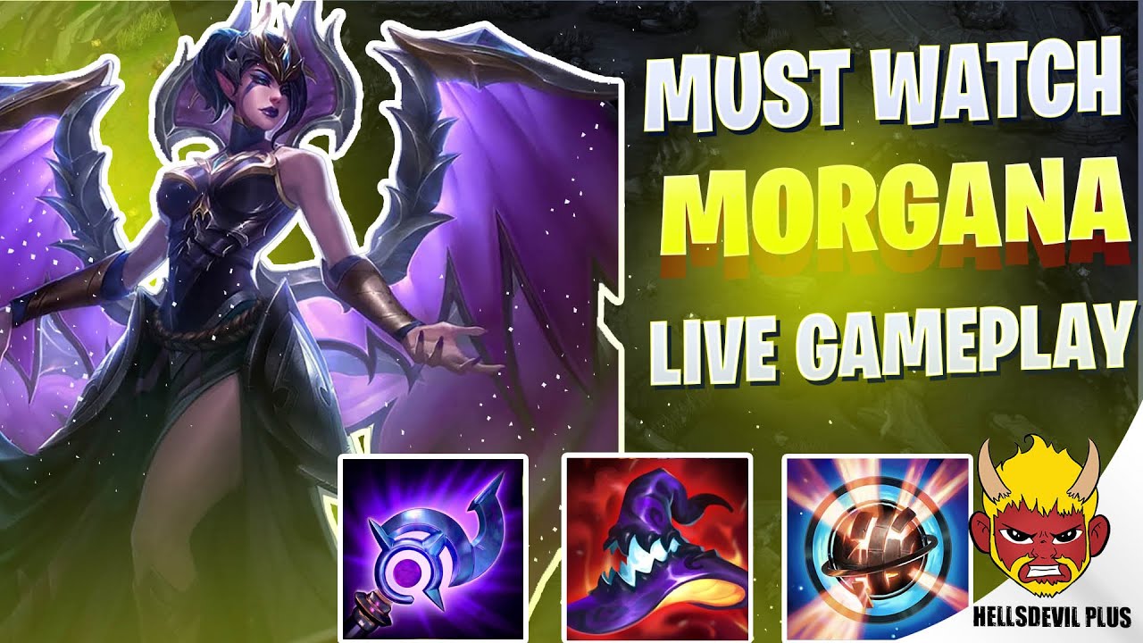 Обязательно посмотрите захватывающую игру с Морганой! - Геймплей Wild Rift HellsDevil Plus