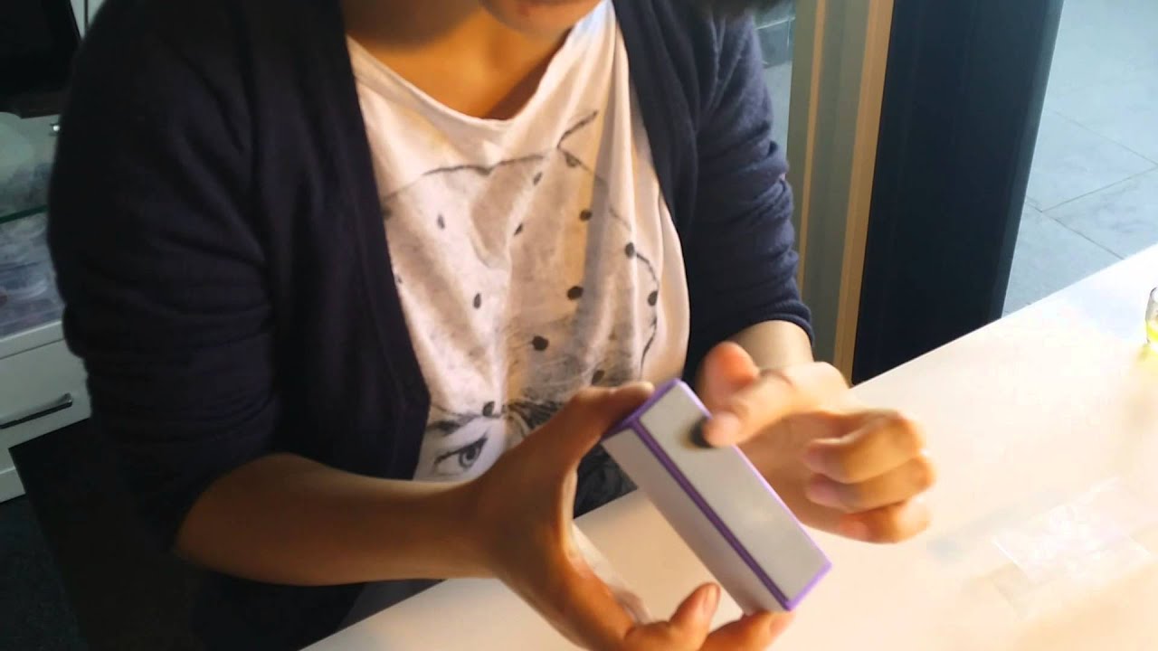 How to use nail buffer block to shining your nails