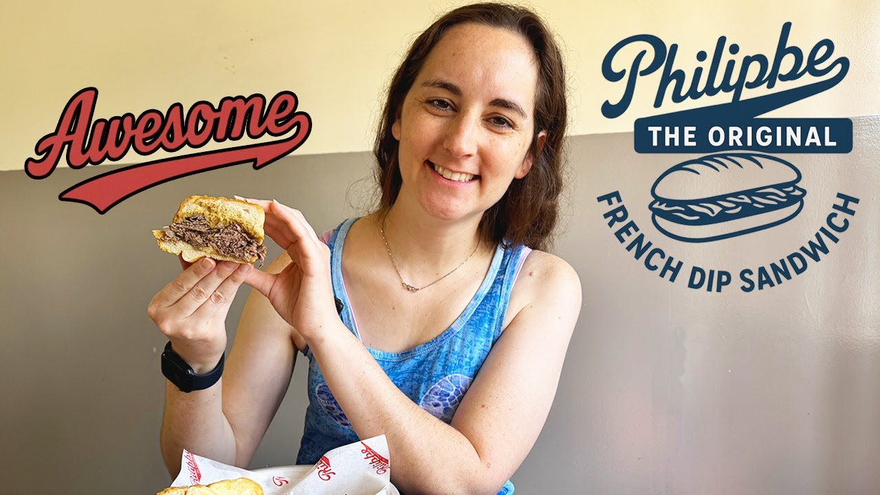 Eating the MOST ICONIC Sandwich in LA (Philippe’s French Dip)