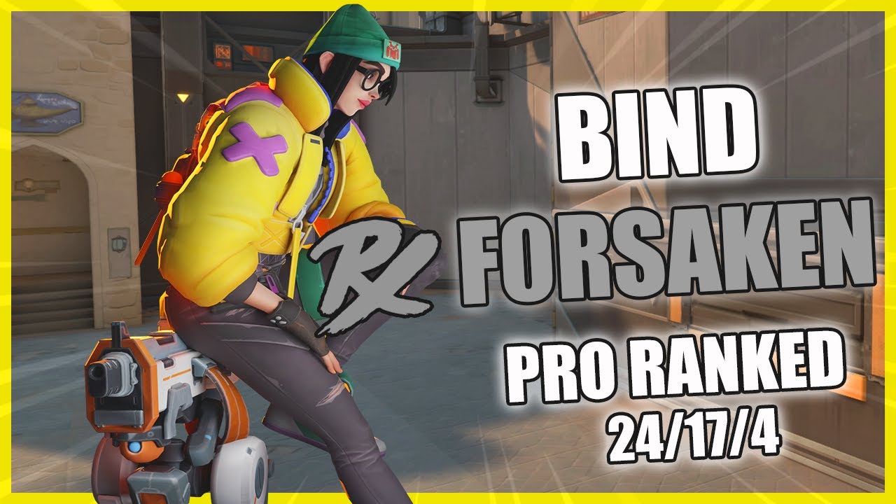 PRX F0rsakeN Killjoy Bind | Valorant Pro Vod Ranked Gameplay