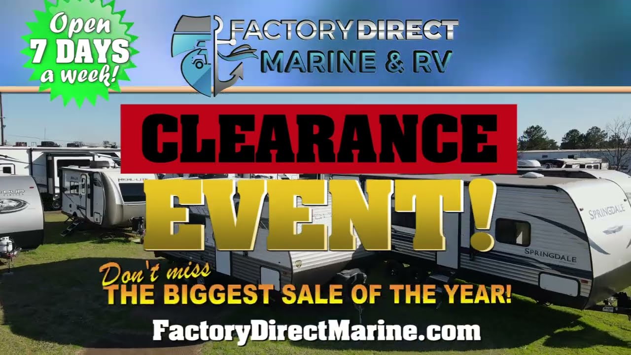 National Clearance Factory Direct Marine & RV 2023