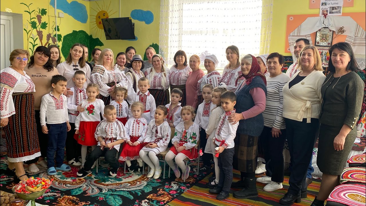 Șezătoare la grădinița ,,Spicușor” din satul Stoicani
