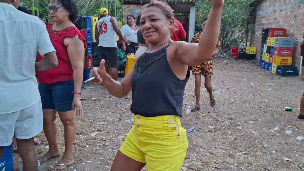 AQUECIMENTO COM A FM BLACK SOM NO FESTEJO DE CARARÁ MIRIM CÂNDIDO MENDES 