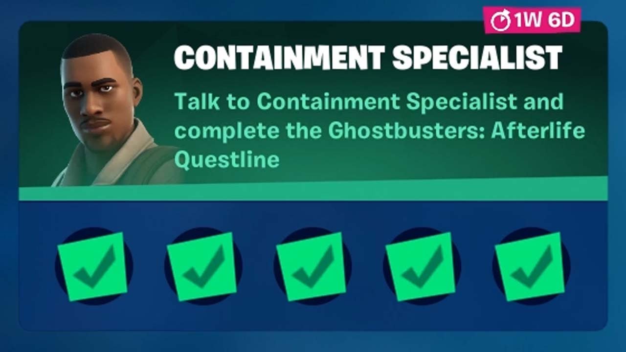 Fortnite Complete 'Containment Specialist' Guide - How to Complete Ghostbusters: Afterlife Questline