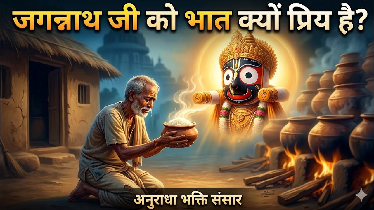 भगवान जगन्नाथ को भात क्यों चढ़ाया जाता है? जानिए इस चमत्कारी कथा का रहस्य | Jai Jagannath 🙏