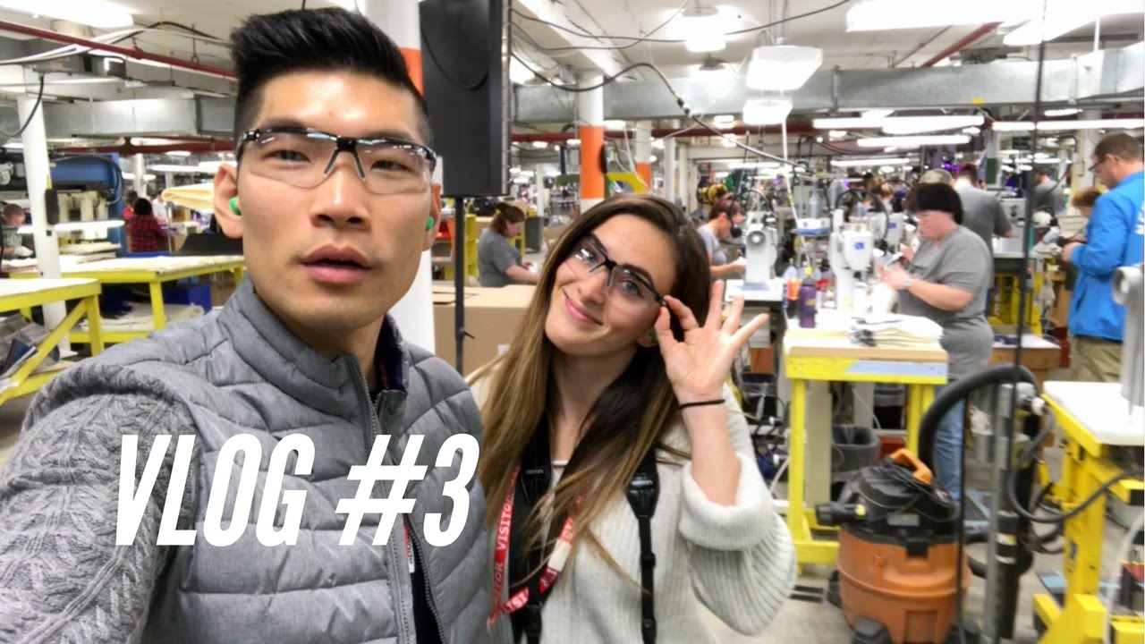 HOW $150 SNEAKERS ARE MADE IN USA - VLOG #3
