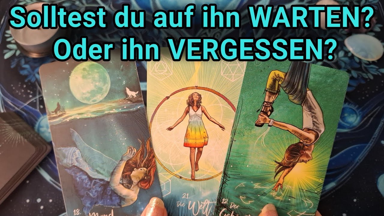 Solltest du auf ihn warten oder ihn vergessen? 💕⚡️ Auswahlorakel