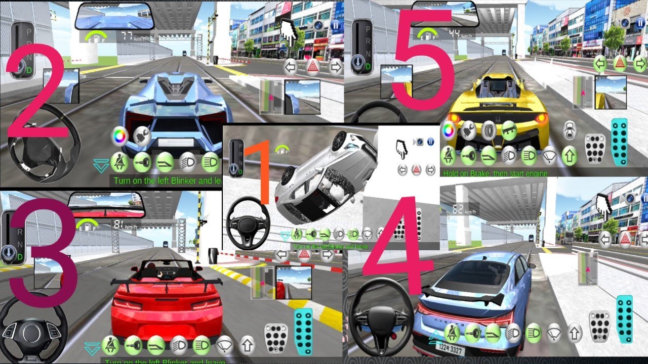3D Dariving class Cars\ New Update  2026 3D Dariving class Cars 2025 tp 5 cars new🚙🚗🚄🚈