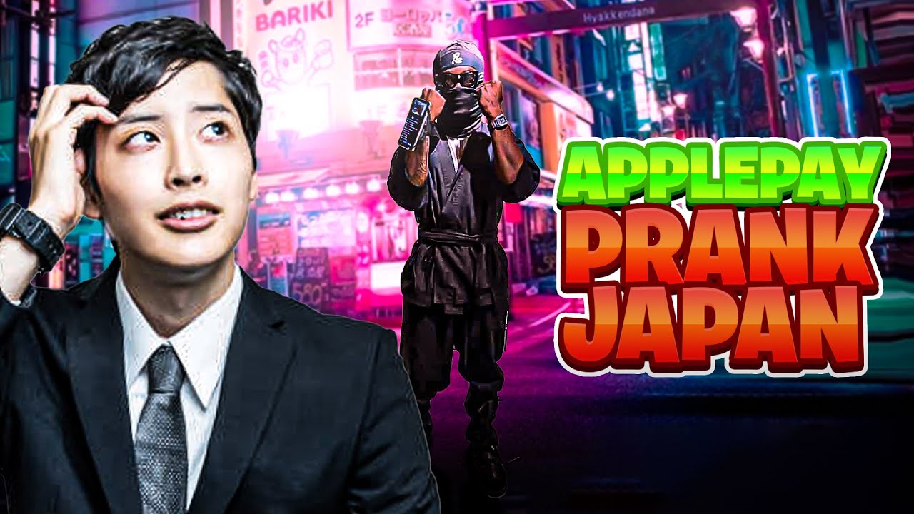 I did the APPLE PAY PRANK in japan..