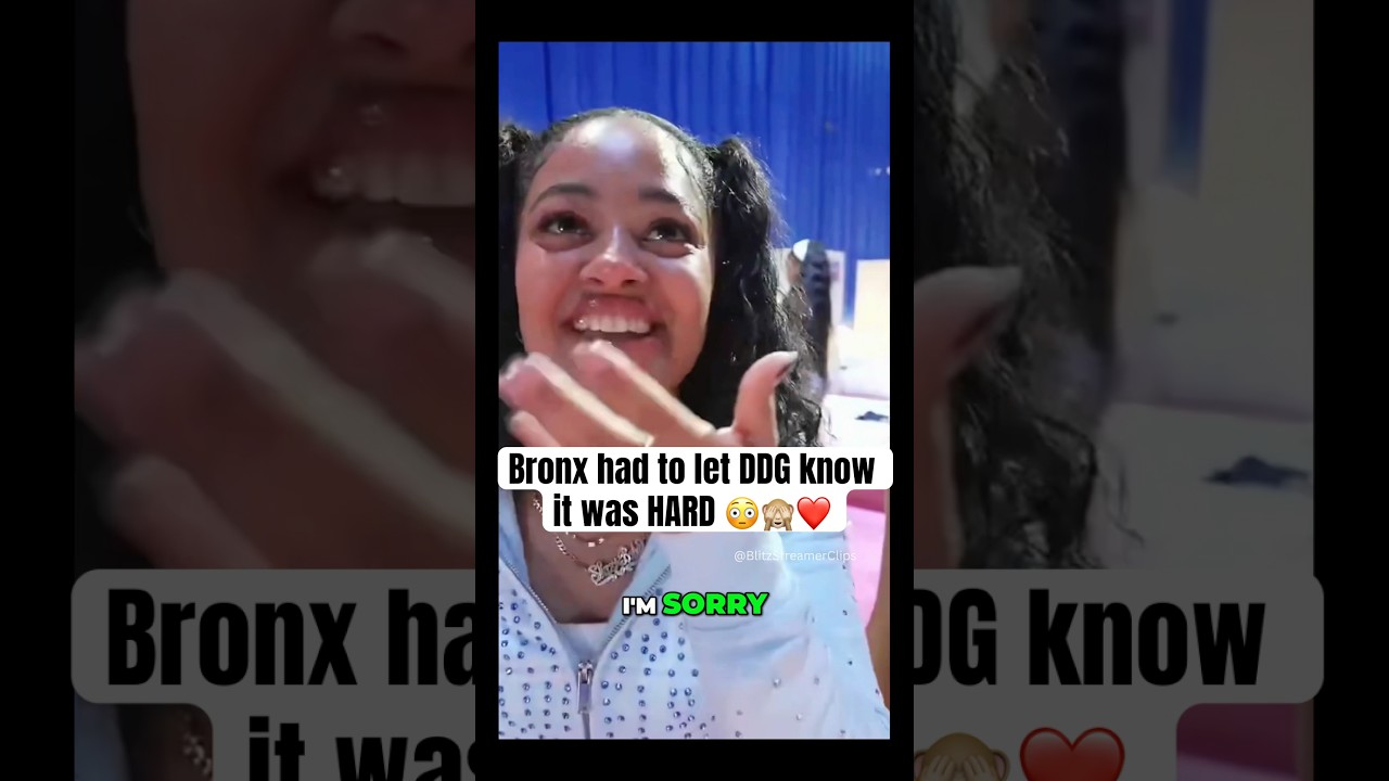 Bronx had to let DDG know it was HARD #ddg #viral #shorts #clips #areyoumyball #funny
