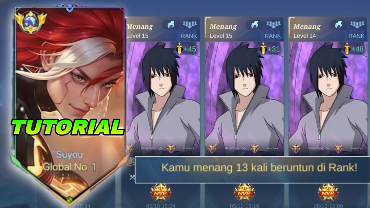 BUILD BIKIN WINSTREAK SUYOU TERUS MENERUS.!! 🤯SUYOU TOP GLOBAL...?? 